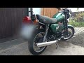 Bringing a MZ ETZ 125/150 Motorcycle Back to Life: Kick Start Sound After Winter Break