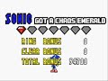 Sonic Advance 2- how to get the first chaos emerald