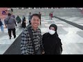 اولین ویدیو بعد نامزدی 🤍 رفتیم در مسجد برای دعا و نیایش در ماه محرم 🖤 برای شما هم دعا کردیم🫶🙏