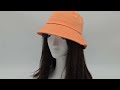 Sun hat for every occasion, Bucket hat with embroidery, Fashionable hat manufacturer from China