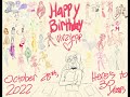 Procreate speed draw Vivziepop’s birthday