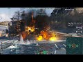 World of Warship Ohio close fight