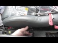 2001 Audi TT quattro emergency brake cable removal part 1
