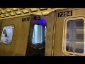 WMATA Washington Metrorail Blue, Orange, & Silver Line Trains @ Farragut West (3/20/24)