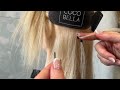 Step by Step - How to Apply I-Tip Hair Extensions | #MicroRingExtensions #HairExtensions