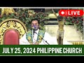 QUIAPO CHURCH LIVE MASS TODAY REV FR DOUGLAS BADONG JULY 25,2024