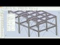 Autodesk Inventor 2023  Drawing Frame Design  Steel Structure Plant