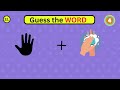 Guess The Word By Emoji | 35 Rounds | #guessthewordbyemoji