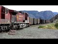 Canadian Pacific coal train cross at Kamloops Lake