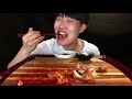 Fire Noodles (Buldak) & Spicy Fried Chicken Asmr Mukbang