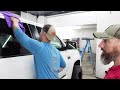 I got my Tundra window tinted, Kenny explains how to tint windows