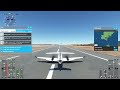 Beachcraft 350I landing in Ibiza Microsoft flight simulator