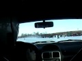 Renault Clio Sport Race On Frozen Lake