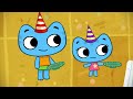 On a visit - Kit and Kate - Family Kids Cartoon