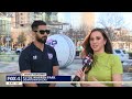 Massive cricket game ball arrives in Dallas to promote ICC Men's T20 World Cup
