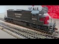 Scale Trains Rivet Counter Southern Pacific SD38-2. A Quick Look.