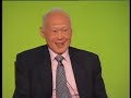 Lee Kuan Yew speaking at INSEAD in 2007 on leadership and global politics