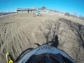 Mitchell riding with Brett Cue at sweet 16 mx