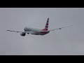 Phoenix Sky Harbor: American Airlines Boeing 777-200 Takeoff Runway 7L