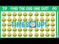 Find The ODD Emoji Out | Spot the Odd Emoji Out Challenge