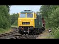 (4K) (ELR) East Lancashire Railway Summer Diesel Gala On The 28/06/2024