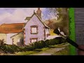 How to Paint in Watercolour - a Sussex Farmhouse