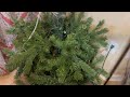 How To Add Lights To An Artificial Christmas Tree. Invisible Floral Wrapping. Christmas Decorating