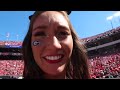 GAME DAY AS A COLLEGE CHEERLEADER | uga v kent state