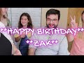 FIRE EYES FOR HIS BIRTHDAY || Zakkari's 30th Birthday Fun!