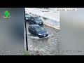 A few minutes ago!! Italy was battered, heavy hailstorm flooded entire cities