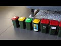 My mini bin collection