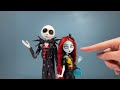 Monster High x Nightmare Before Christmas Jack skellington & Sally Dolls Unboxing