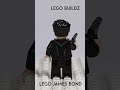 HOW TO MAKE A CUSTOM LEGO PIERCE BROSNAN JAMES BOND MINIFIGURE  #lego #minifigure #jamesbond  #007