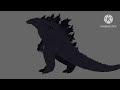 test godzilla titanus form walk