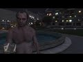 Grand Theft Auto V: Trevor Throwing Up His Nose Ring