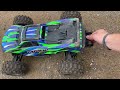 TRAXXAS MAX V2. 3rd Run DAMAGE SUSTAINED!