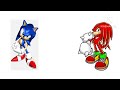 Sonic perishes Knuckles