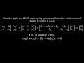 Dynamic Eigen Decomposition I: Parameter Variation in System Dynamics