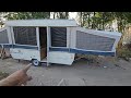 Purchased A $150 Pop-up Camper Without Seeing It First! You Won't Believe What I Found Inside!