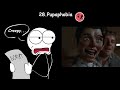 Every Phobia Explained In 10 Minutes