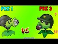 All Plants PVZ 1 vs PVZ 3 Battlez - Which Version Will Win? - Plant vs Plant