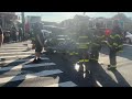**FDNY INVOLVED COLLISION**FDNY ENGINE 160 CRASHES WHILE RESPONDING TO RESPONDING TO REPORT OF SMOKE