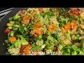 How to make vegetable Quinoa.