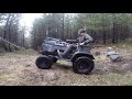 Off-road mower ripping the mountain pt.2