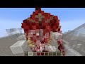 How to Build Armin's Colossal Titan 1:1 Scale in Minecraft Part 4 (Attack on Titan)