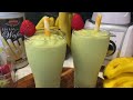 The best avocado 🥑 & banana 🍌 Smoothie