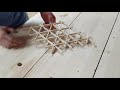 How to make Kumiko Grids and Strips || Woodworking