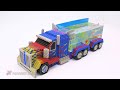 DIY How To Make Optimus Prime Truck Carrying an Aquarium From Magnetic Balls | ASMR Video