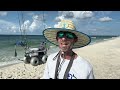 Surf Fishing From Bank With Ultralight Tackle When Something Crazy Happens