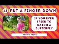 Put A Finger Down If Childhood Edition👧🐣 | Put A Finger Down If Quiz TikTok @Pointandprove